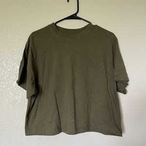 Wild Fable Boxy Crop Tee